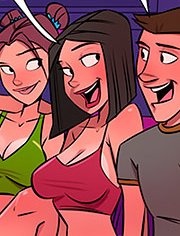 Three hot girls he never hit on, This is a Madhouse, Best out of three
