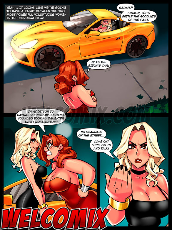 In addition to having sex with my husband, you also took my daughter into prostitution? Voluptuous Housewives, Big Spider Fight